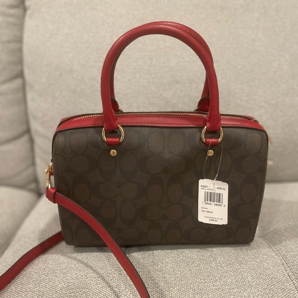 Coach satchel in signature canvas - Picture 3 of 4